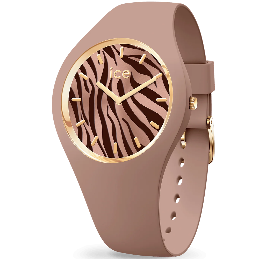 Montre ICE WATCH, ICE WILD, Mocha zebra, Small 37 MM 025893