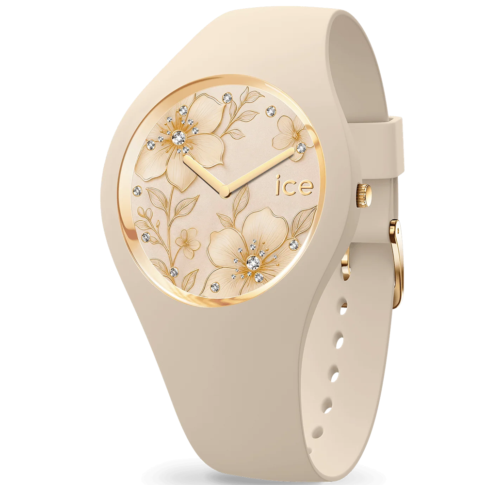 Montre ICE WATCH, ICE FLOWER, Ivory grace, Small 37 MM 025898