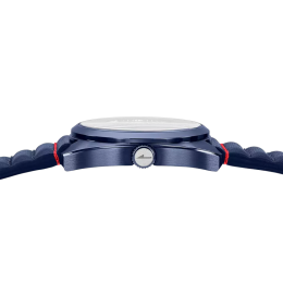 Montre Homme LOTUS Pulse Collection - 3 aiguilles date acier PVD bleu et cuir 19097/1