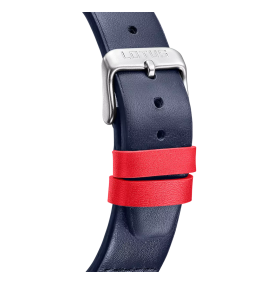 Montre Homme LOTUS Pulse Collection - 3 aiguilles date acier PVD bleu et cuir 19097/1