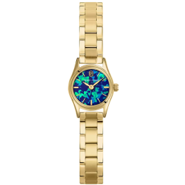 Montre Femme Pierre Lannier Opalia, acier PVD jaune, cadran opale de synthèse 025R562