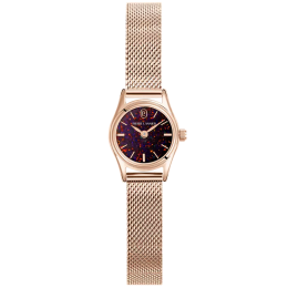 Montre Femme Pierre Lannier Opalia, acier PVD rose, cadran opale de synthèse 025R958