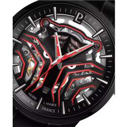 Montre Homme Pierre Lannier Sherkhan - Automatique Acier Noir 310G439