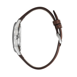 Montre Homme Lip Himalaya 40 mm. Quartz, Acier et Cuir Marron 671728