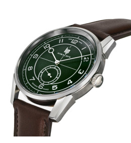 Montre Homme Lip Himalaya 40 mm. Quartz, Acier et Cuir Marron 671728
