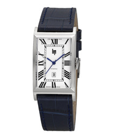 Montre homme Lip Churchill T26, 46X 26 mm, automatique, acier et cuir 671939