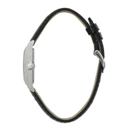 Montre Femme Lip Churchill C26. Quartz, Acier et Cuir Noir 671948