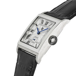 Montre Femme Lip Churchill C26. Quartz, Acier et Cuir Noir 671948