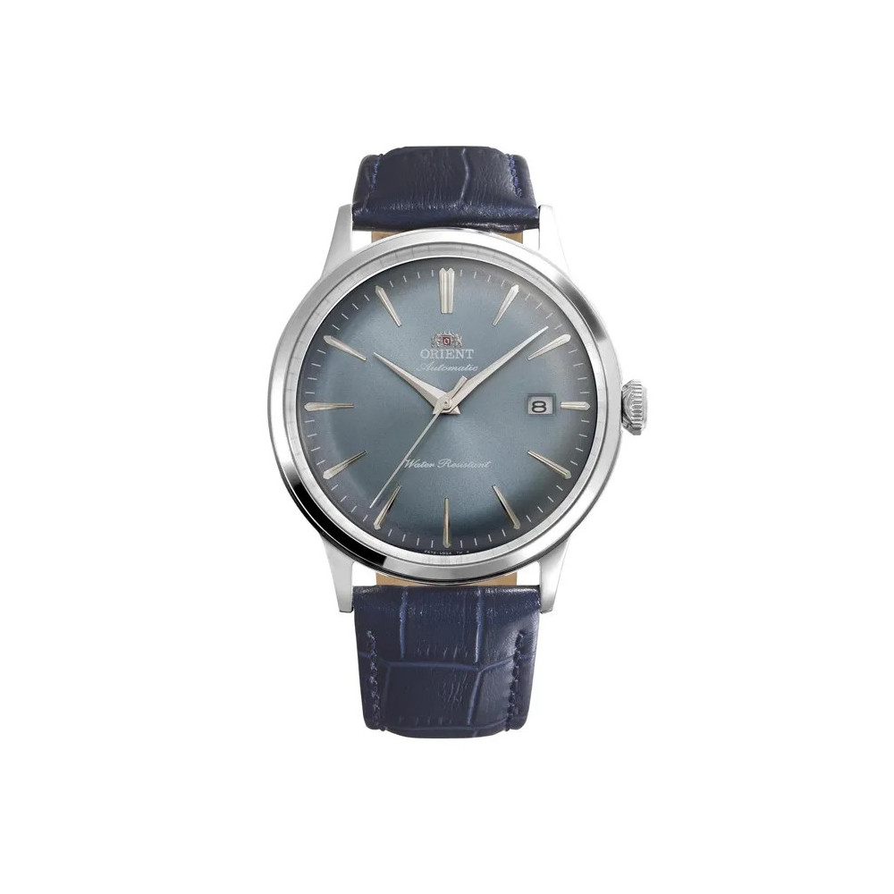Montre Homme Orient, Automatique, Bambino 40,5 mm en acier et bracelet cuir RA-AC0030L30B