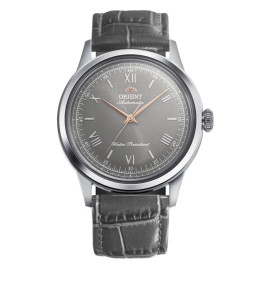 Montre Homme Orient, Automatique, Bambino 38,5 mm (édition numérotée à 3300 ex.) en acier et bracelet cuir RA-BB0006N30B
