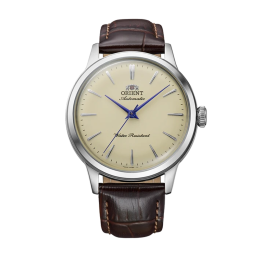 Montre Homme Orient, Automatique, Bambino 36 mm en acier et bracelet cuir RA-BB0104Y30B
