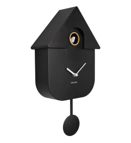 Pendule murale cocuou Karlsson noir KA5768SP