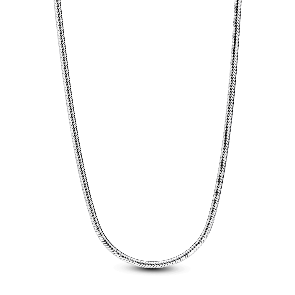 Collier Pandora mailles serpent fines en argent 925/1000 395061C00-45
