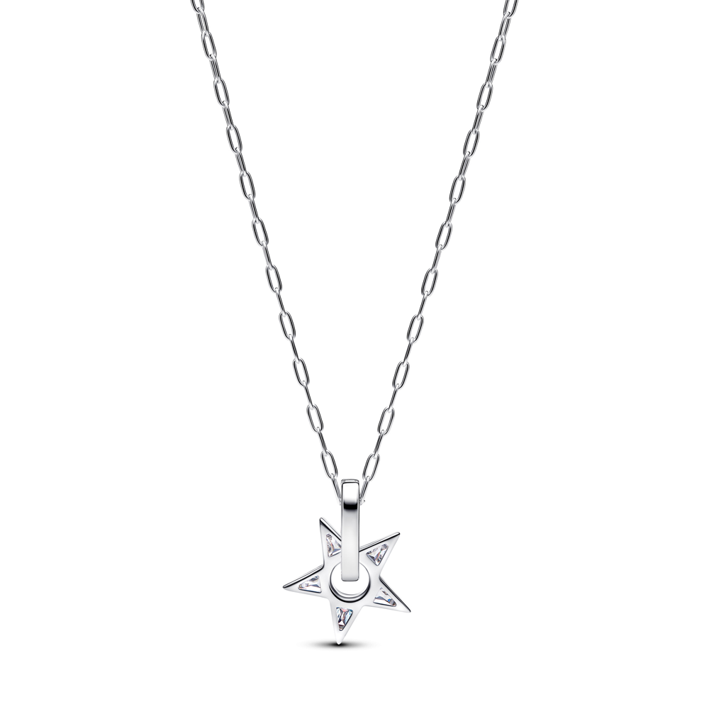 Collier Pandora pendentif avec étoile scintillante en argent 925/1000 395078C01-45