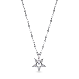 Collier Pandora pendentif avec étoile scintillante ajourée en argent 925/1000 395082C01-45