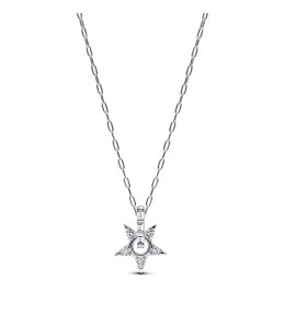 Collier Pandora pendentif avec étoile scintillante ajourée en argent 925/1000 395082C01-45