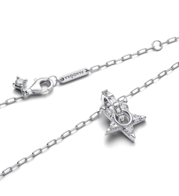 Collier Pandora Pendentif Étoile Ajourée. Argent 925/1000 395082C01-45