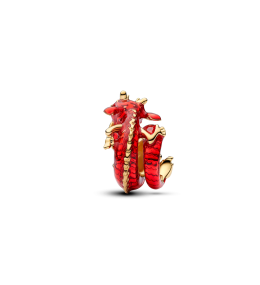 Charm Pandora Disney Mulan Mushu. Or Jaune 585/1000 764949C01