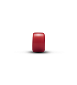 Mini Charm Pandora en Verre de Murano Rouge. Argent 925/1000 794773C06