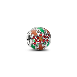 Charm Pandora ajouré joie des fêtes en métal plaqué platine 735064C01