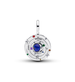 Charm Pendentif Sphère Armillaire Rotative. Argent 925/1000 795031C01