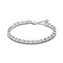 Bracelet Pandora rivière triangles scintillants en argent 925/1000, 595069C01