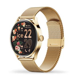 Montre Connectée Ice-Watch ICE Smart 2.0 Ronde Gold Milanese, 024655