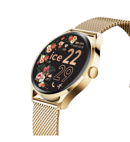 Montre Connectée Ice-Watch ICE Smart 2.0 Ronde Gold Milanese, 024655