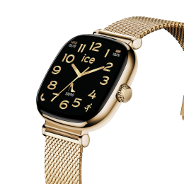 Montre Connectée Ice-Watch ICE Smart SQ 2.0 Carrée Gold Milanese, 025234