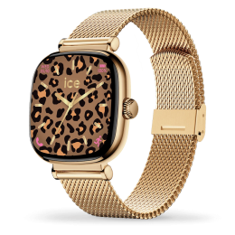 Montre Connectée Ice-Watch ICE Smart SQ 2.0 Carrée Gold Milanese, 025234