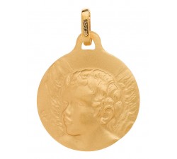 Médaille ange or 750/1000 by Stauffer