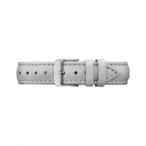 Bracelet en cuir gris Bowery 18 mm Rosefield SGSC-S109