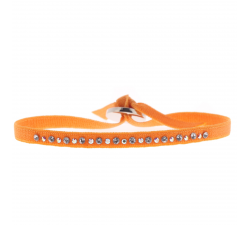 Bracelet NEW 1 RANG 4 mm Les interchangeables orange 2 A49987