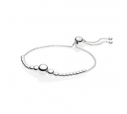 Bracelet Coulissant en Argent 925/1000 Fil de Perles PANDORA 597749-1