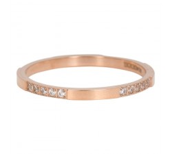 Bague CHIC IXXXI 2 mm - Or rose