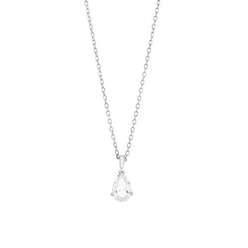 Collier or gris 750/1000 et diamants 0,30 carat by Stauffer