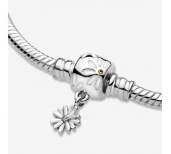 Bracelet Maille Serpent Fermoir Marguerite Pandora Moments en argent 925/1000 Pandora - 598776C01