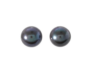 Boucles d'oreilles argent 925/1000, perles de culture by Stauffer