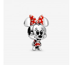 Charm Disney Minnie Robe à Pois & Nœud en Argent 925/1000 PANDORA 798880C02