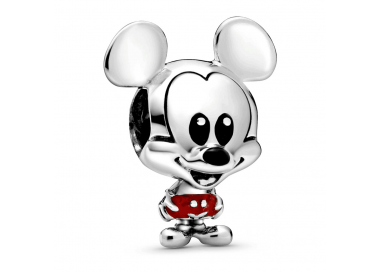 Charm Disney Mickey Pantalon Rouge en Argent 925/1000 PANDORA 798905C01