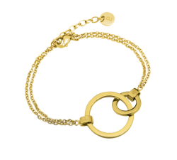 Bracelet femme Séduction Acier doré jaune Pierre Lannier BJ02A1201