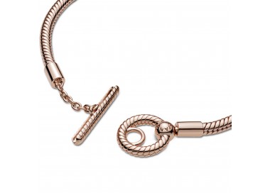 Bracelet à chaîne serpentine Pandora Rose Moments 589087C00