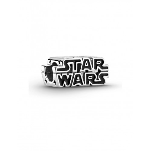 Star Wars x Pandora Charm avec logo Star Wars en Argent 925/1000 PANDORA 799246C01