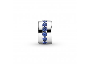 Charm Clip Sentier brillant bleu en Argent 925/1000 PANDORA 791972C01