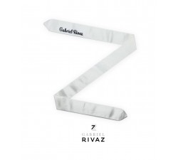 bracelet montre blanc neige en soie Gabriel Rivaz S20