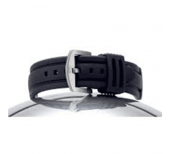 Bracelet de montre Silicone MALIBU noir 18/16mm 8091801