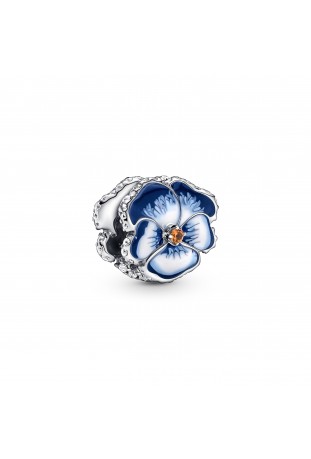 Charm Pandora, Pensée Bleue, en argent 925/1000 790777C02