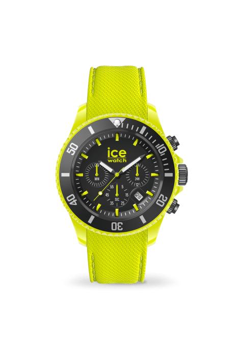 Montre ICE WATCH ICE CHRONO - Neon yellow - LARGE 44 MM 019838