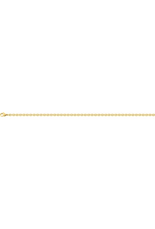 Chaîne mixte acier dorée jaune, mailles forçat, longueur 50 cm by Stauffer
