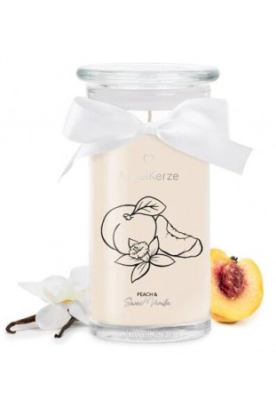 Bougie Peach & Sweet Vanilla, (Collier), Jewel Candle 301910EU-C